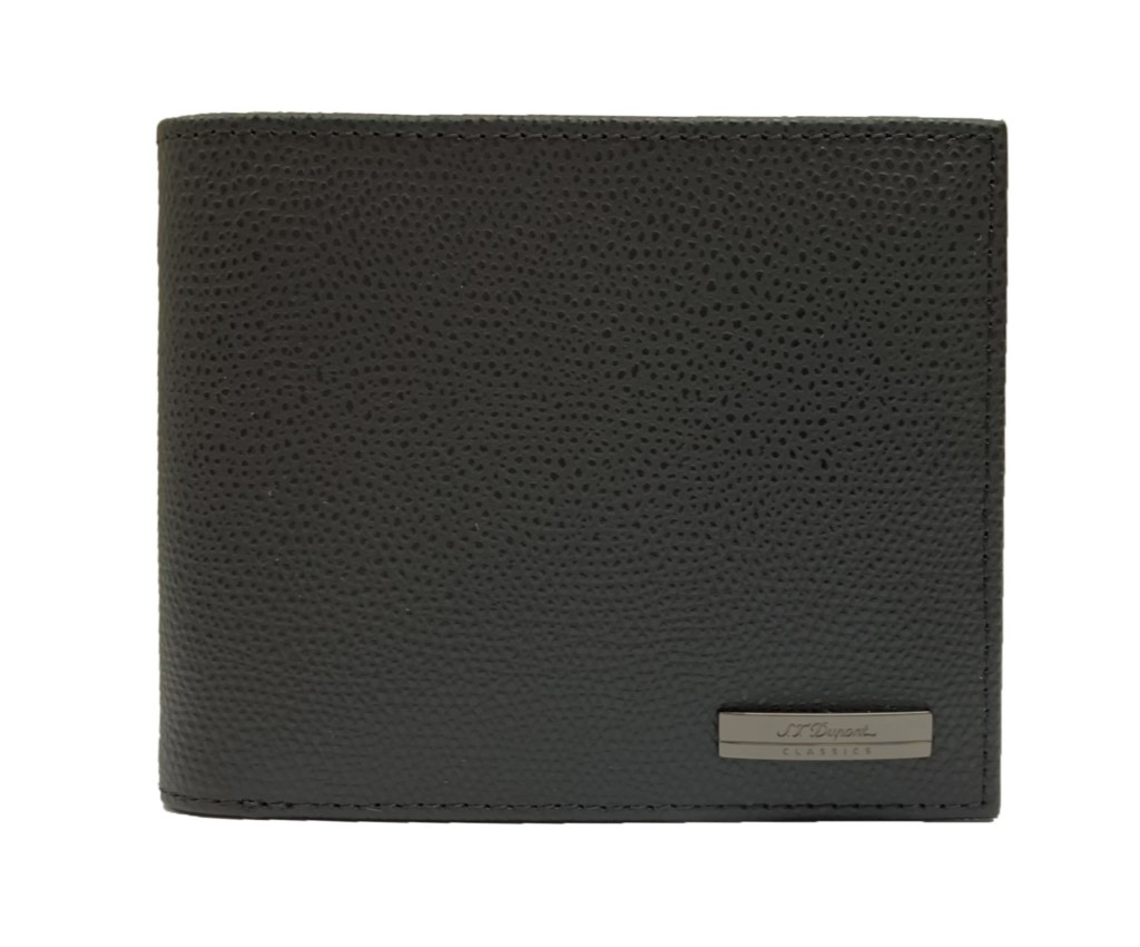 Black Leather Wallet (4 Credit Card Slots)